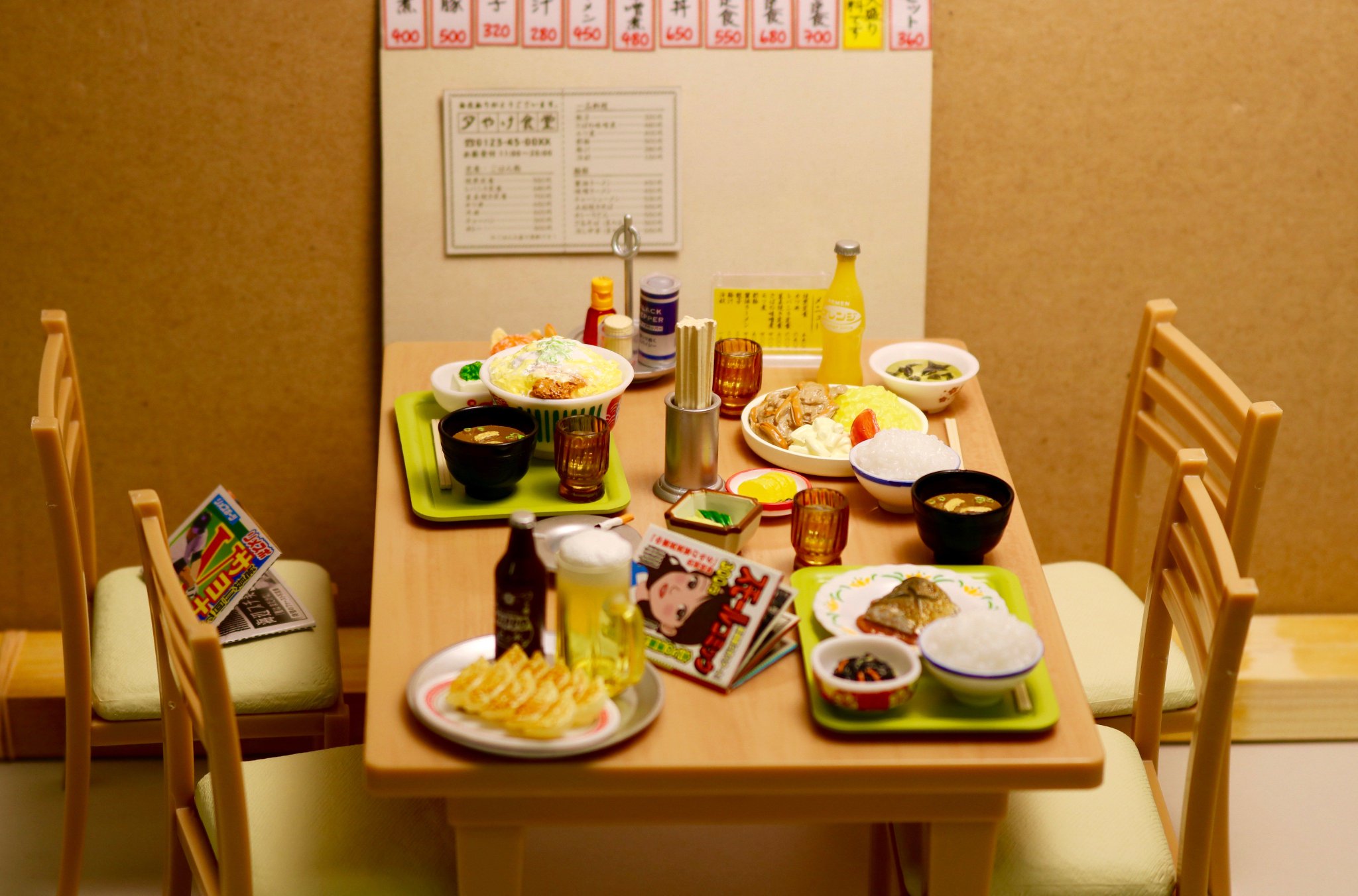 リーメント ぷちサンプル 夕やけ食堂 ワンボックス リーメント ぷちサンプル 夕やけ食堂 ワンボックス