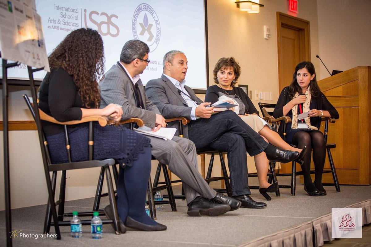 Mawakeb_Barsha's tweet photo. Our #AMSI_CAO @alissarnasr discussing “Innovating Education to Reform Arab Societies” For more: https://t.co/CB7NK1pVtE #ACH2017 @ACHarvard https://t.co/thq3a9w0MV