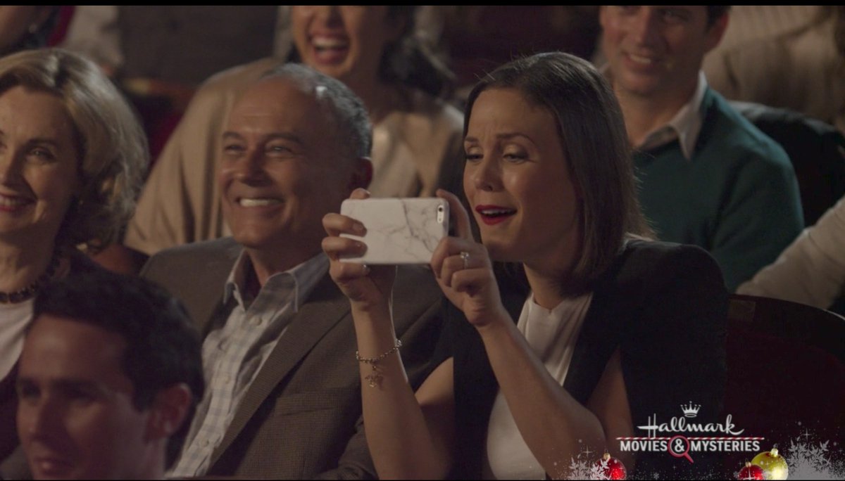 emjohnson03's tweet photo. This is all of us when @erinkrakow walks in our space....and our face too! #EngagingFatherChristmas @hallmarkmovie ❤️❤️😂😂 https://t.co/00bhcLFIpO