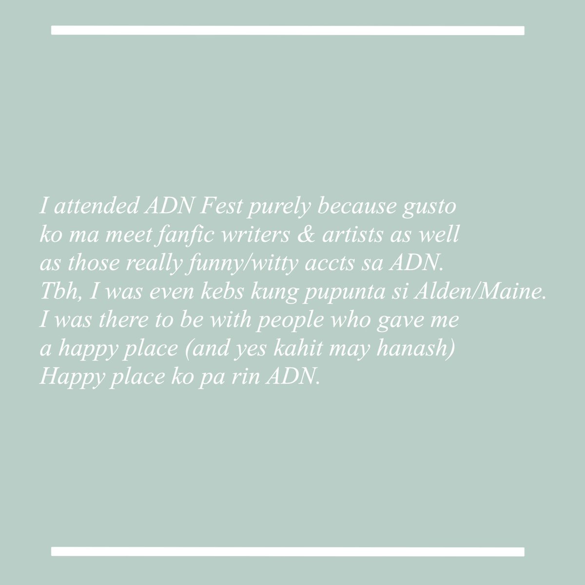 DearADN's tweet photo. To: ADN—My Happy Place

#ALDUBPangako https://t.co/xpMSNTHNea