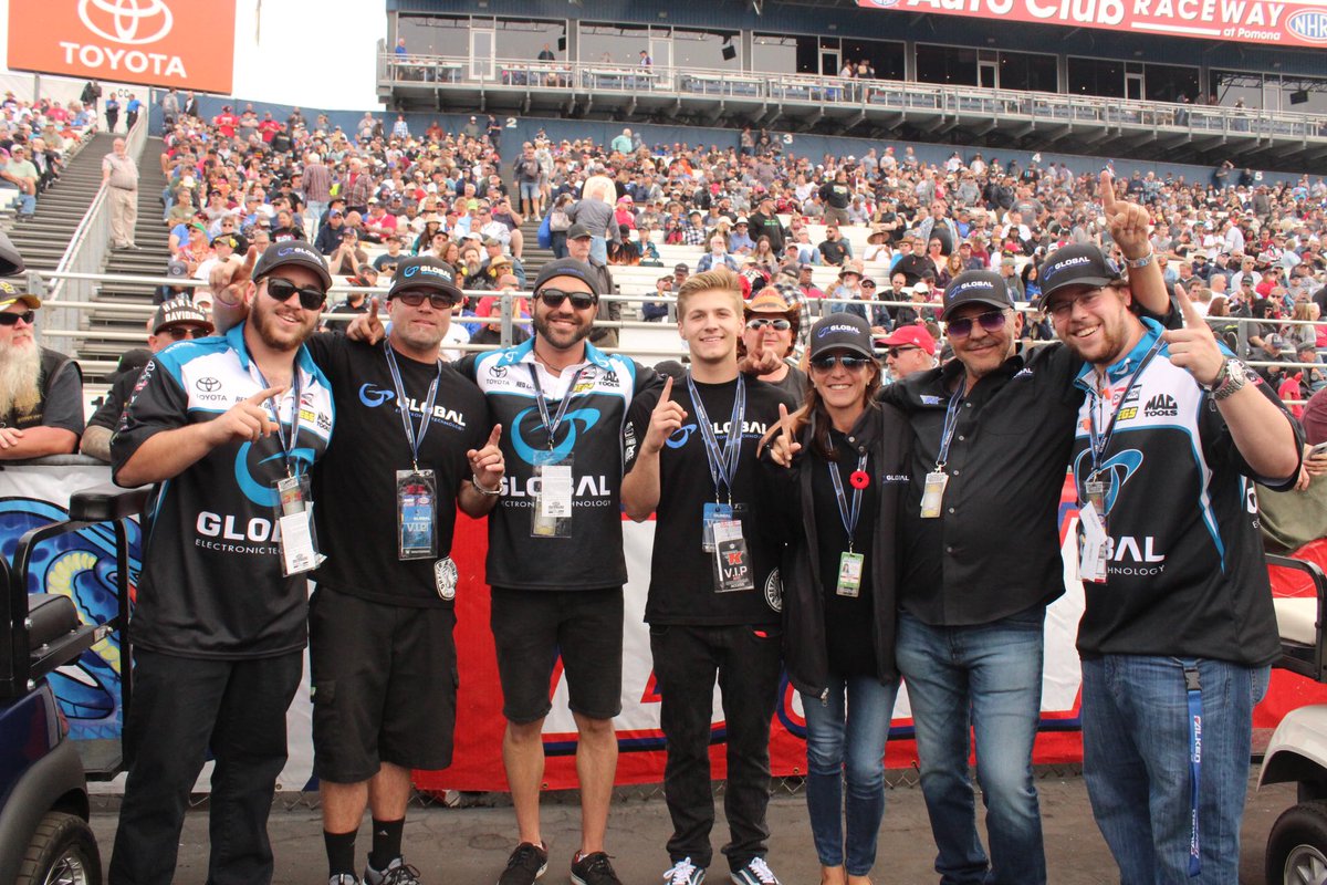 GETTRX's tweet photo. We'd like to thank driver of the Global Electronic Technology Global RallyCross car @cbrooksracing and his dad for coming out and hanging with the Global Electronic Technology Top Fuel Team today! https://t.co/fFpZLKOqyL