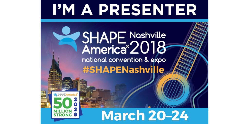 GAHPERD's tweet image. Attending or presenting at #SHAPENashville? Get social and download your social media badges here! ow.ly/LbL230gwuF3  @vahperd @SCAHPERD @OK_HPERD @kyahperd @tahperd @SHAPE_Florida @LA_HPERD @MAHPERD1 @asahperd @NCAAHPERDSM @ArkAHPERD @TexAHPERD @LA_HPERD