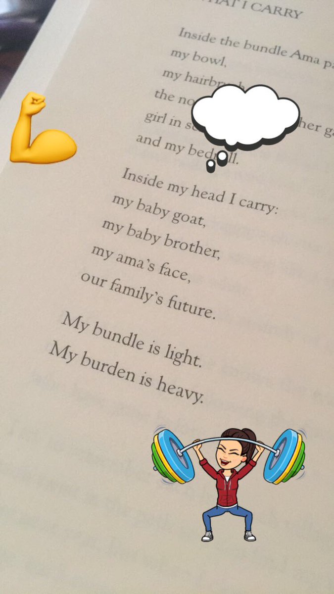 SchryversAlexis's tweet photo. So much for a young girl to leave behind to help her family 💔 #dsu360 #booksnaps https://t.co/4WTsr7kJyo