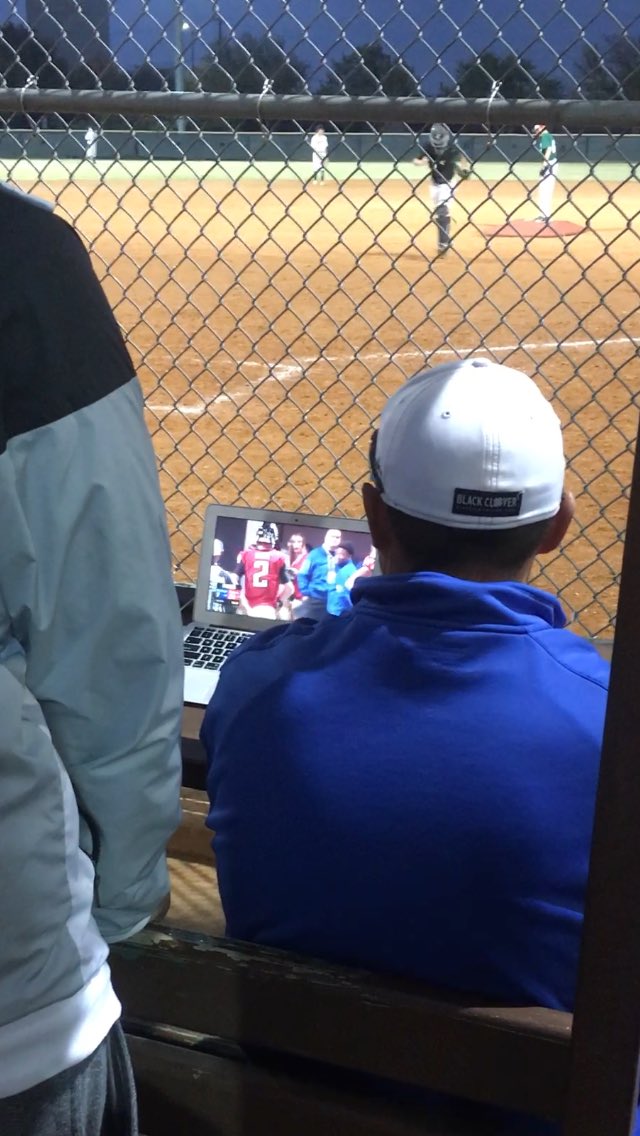 MSMTournament's tweet photo. Dallas Cowboys and #msmbaseball Am I in heaven? https://t.co/0KImlaJwuO