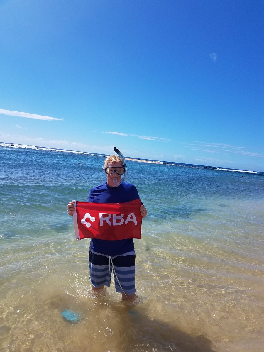 splundex's tweet photo. Daily snorkeling at Poipu Beach! #rbaflag https://t.co/6DBFReYHua