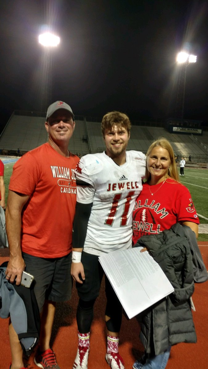 tim_tsccnelson's tweet photo. Couldn’t be more proud of my son and his college football career. Way to go chance!! https://t.co/Q7iF02UjBc