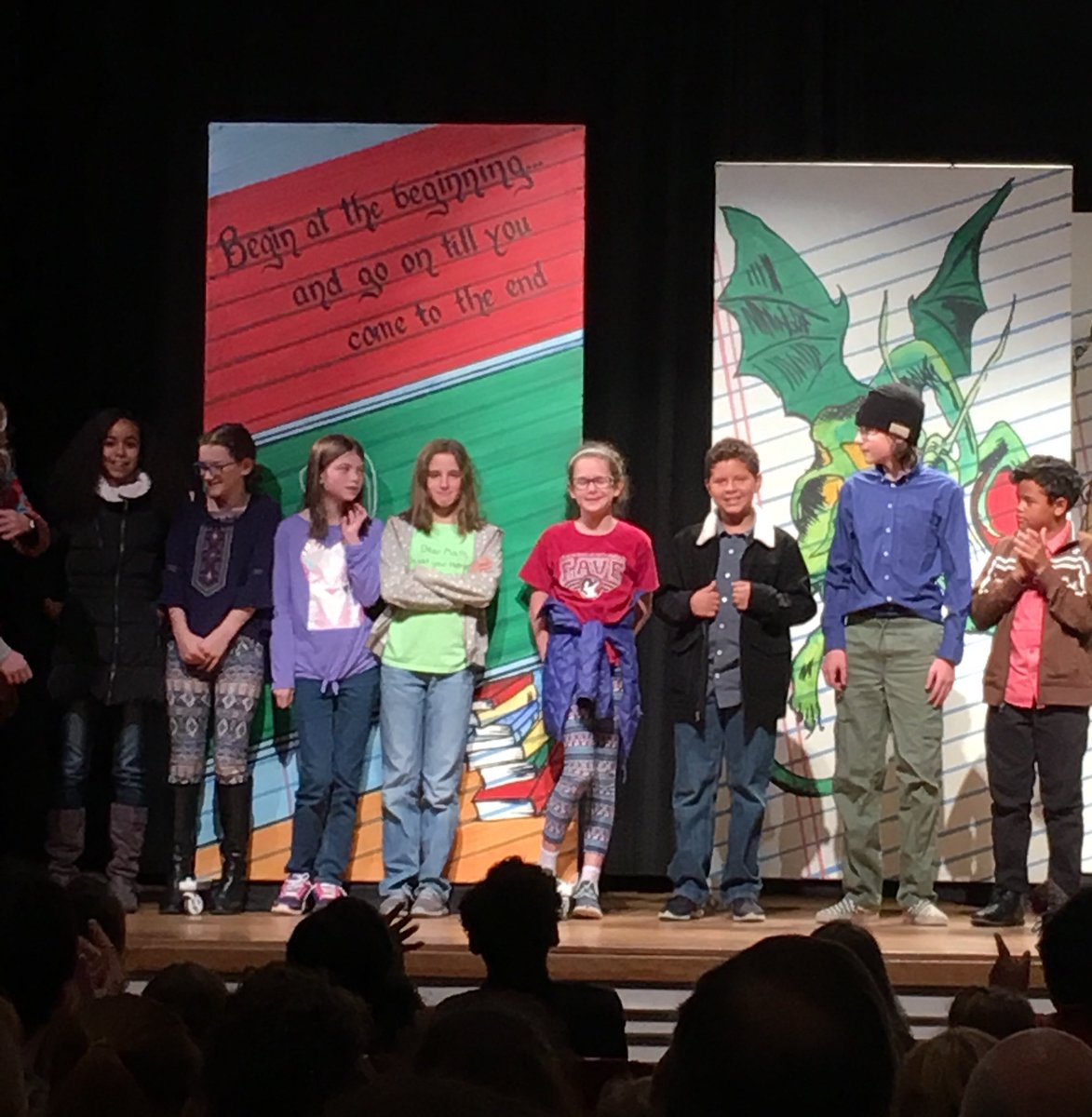 KemperPT's tweet photo. So stinkin’ proud of these girls - recognized tonight for their contributions to the play! Maya was so happy I captured the moment... https://t.co/2P6kee045F