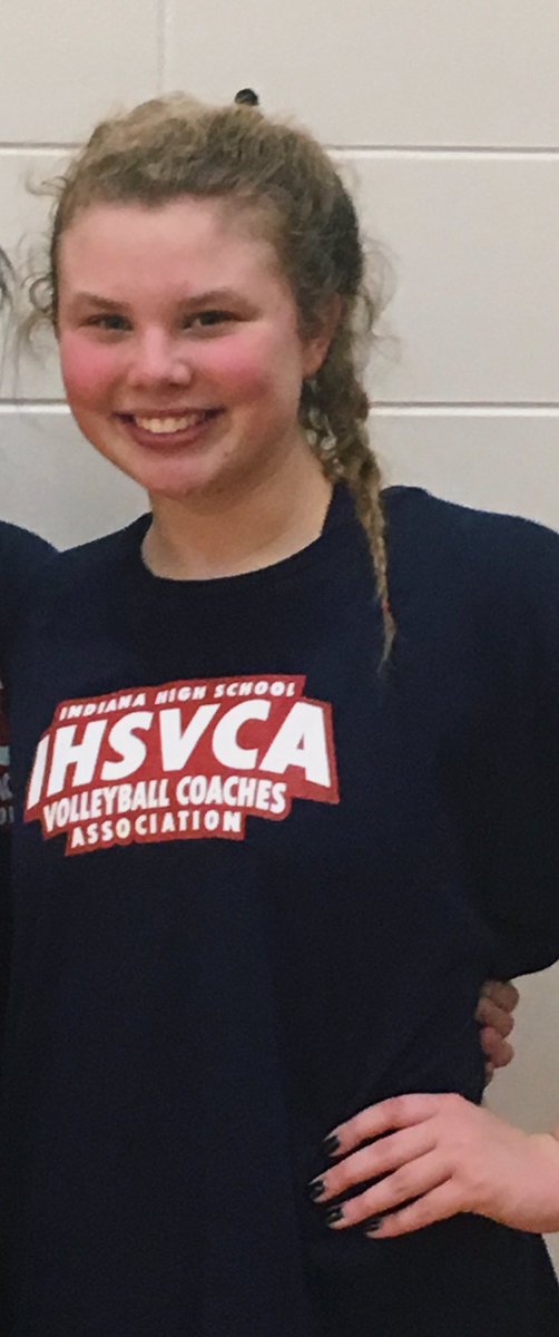CarmelHoundsVB's tweet image. Congrats to our own Lauren Van Remortel on being selected to the IHSVCA Junior North All-Star Team...North/South match this Sunday! #GoNorth