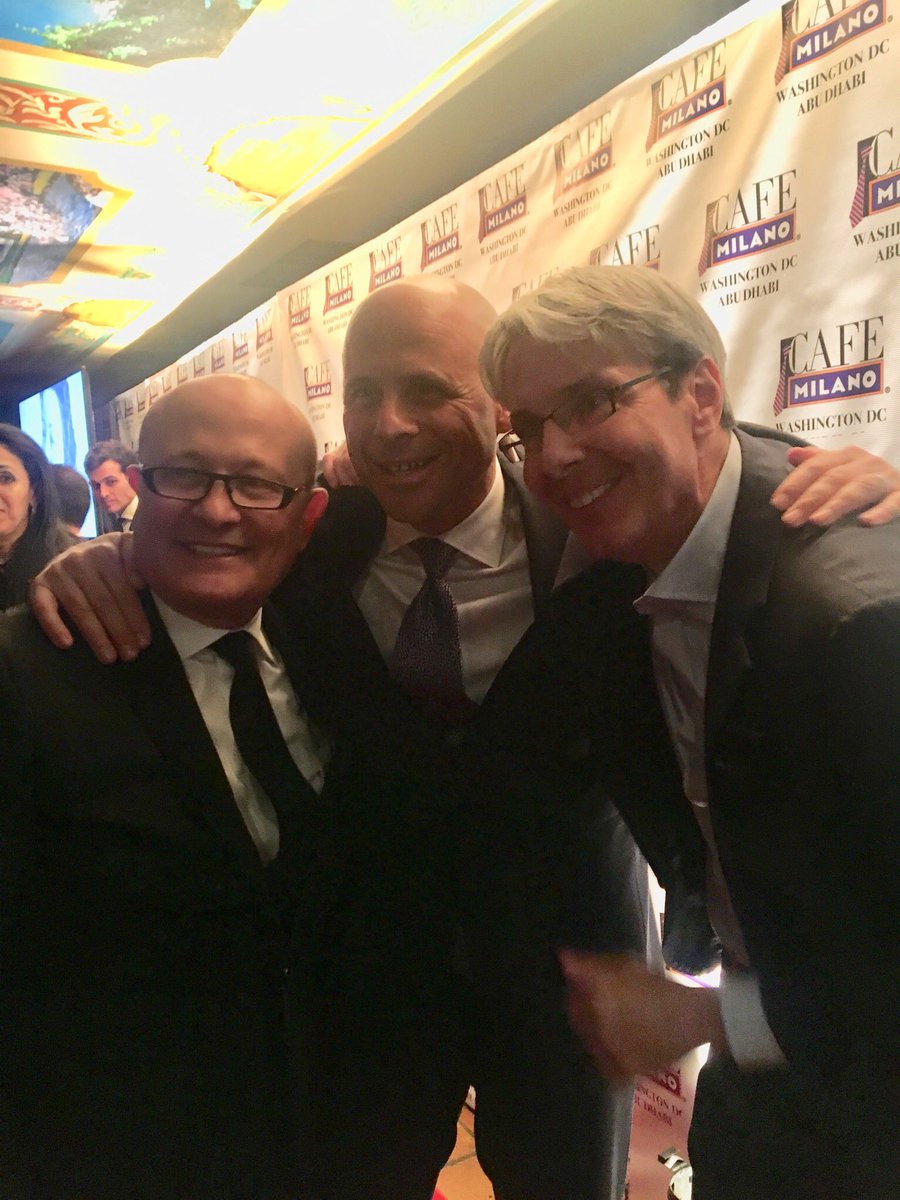 Celebrating 25 wonderful years of friendship and great food with my dear friend Franco Nuschese <a href="/CafeMilanoDC/">Cafe Milano</a>