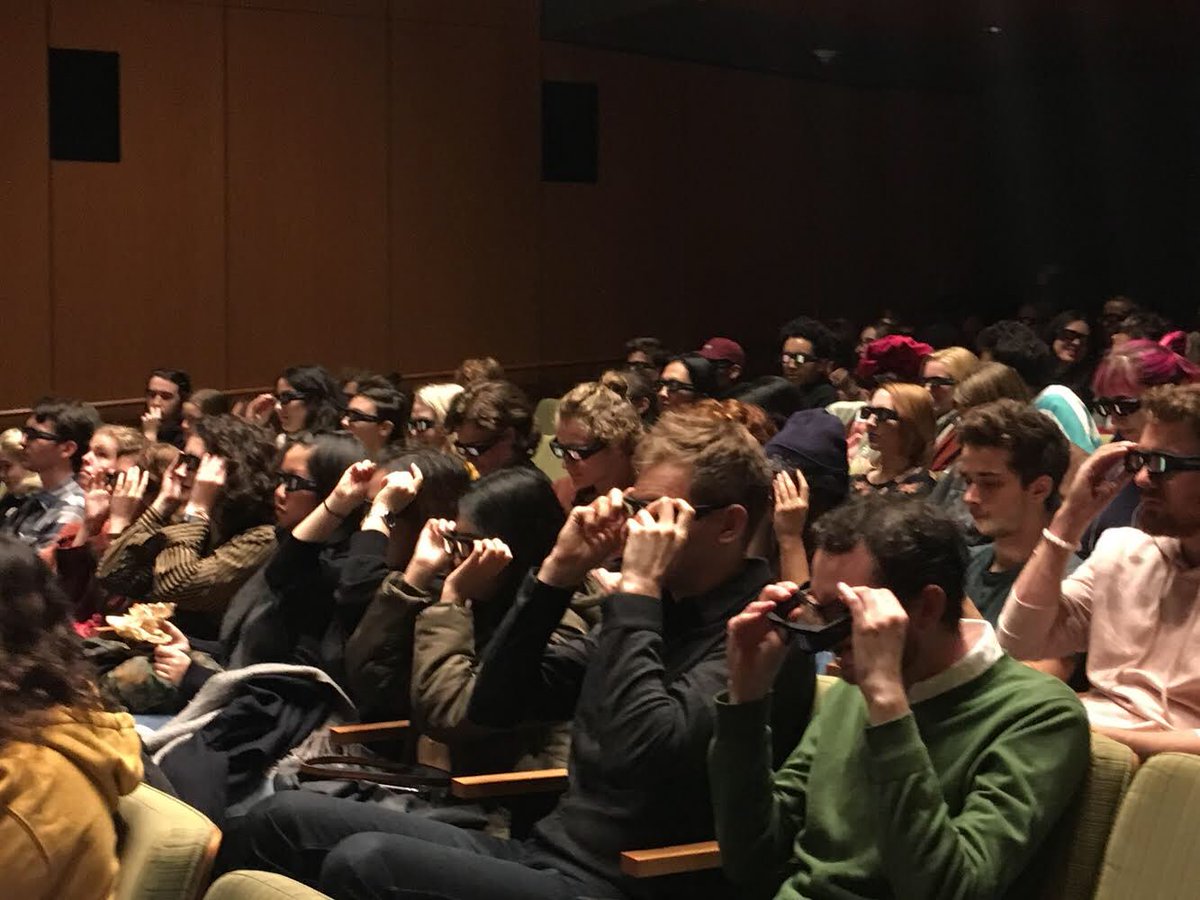SLCFilmmaking's tweet photo. On Nov. 9th we had our first #3DScreening 🎞😎 #AnickaYi ‘s #TheFlavorGenome 📽 https://t.co/Ukb0JAtSOw