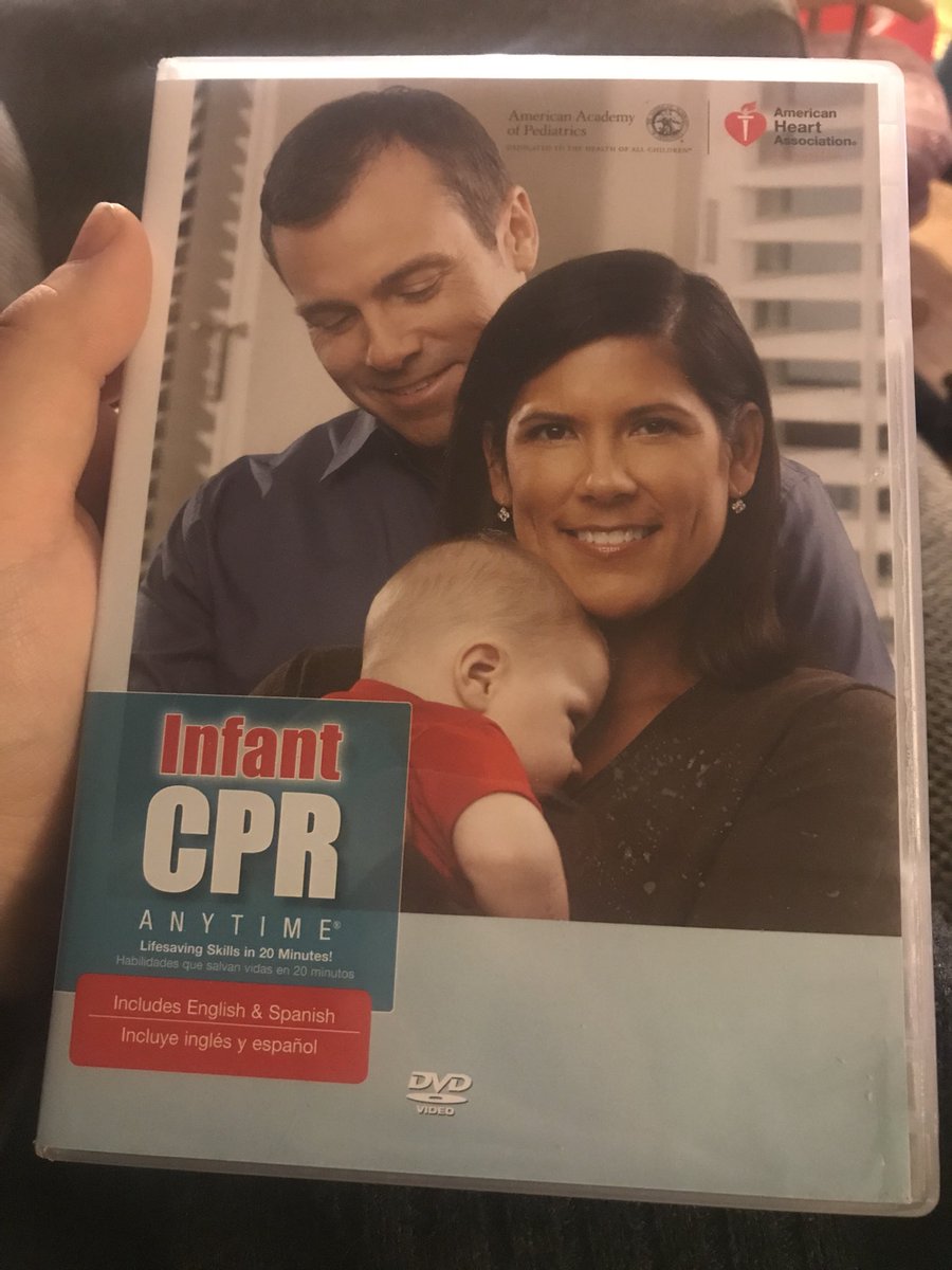 KyleighWegener's tweet photo. Elizabeth brings me the infant CPR dvd multiple times a week for us to watch. Even babies know #CPRSavesLives. #CPRMI @AHAMidMichigan @AHA_WestMI_SWMI https://t.co/npxgTXuYat