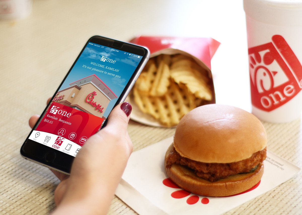 CFAw95's tweet photo. It's Mobile Monday! Place a mobile order Mon Nov 13th 11a-8p on the CFA One App & receive a free Medium Waffle Potato Fries at pick-up. #cfaviera https://t.co/QoMJhHCBzk