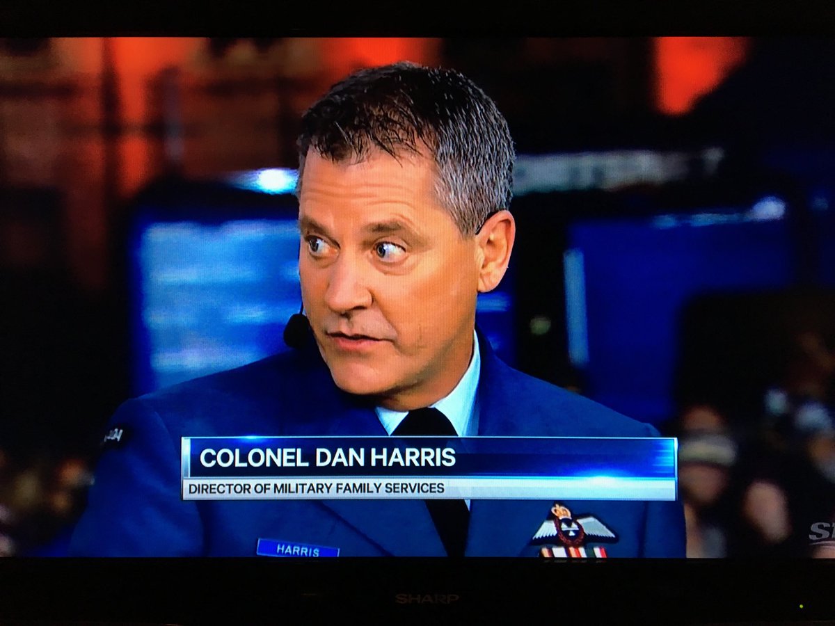 Dr. Kelly Dean Schwartz RPsych (@kellydschwartz) on Twitter photo Great to see and hear Col. Dan Harris talk about @MfsCfmws and <a href="/SoldierOnCAN/">Soldier On // Sans Limites</a> on @hometownhockey_ Strength in #MilitaryFamilies !! Great to see and hear Col. Dan Harris talk about @MfsCfmws and <a href="/SoldierOnCAN/">Soldier On // Sans Limites</a> on @hometownhockey_ Strength in #MilitaryFamilies !!