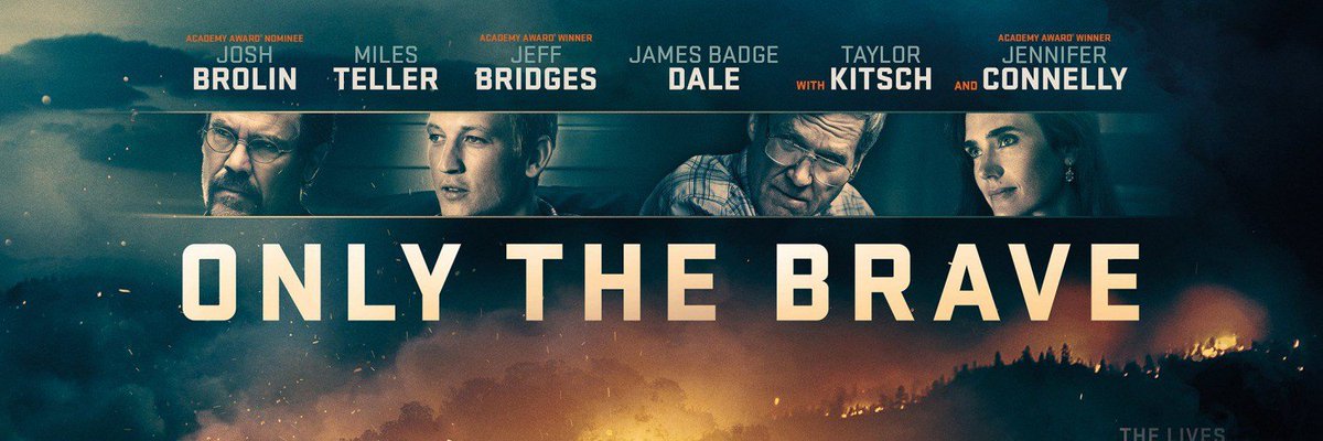 Nemesis4909's tweet photo. #OnlytheBrave #MovieReview A good cast, engaging characterisation and  stunningly foreboding visuals make for a film that is more than a simple  disaster movie ★★★★ https://t.co/zrxNiZqWqz https://t.co/lVbIsA91ak