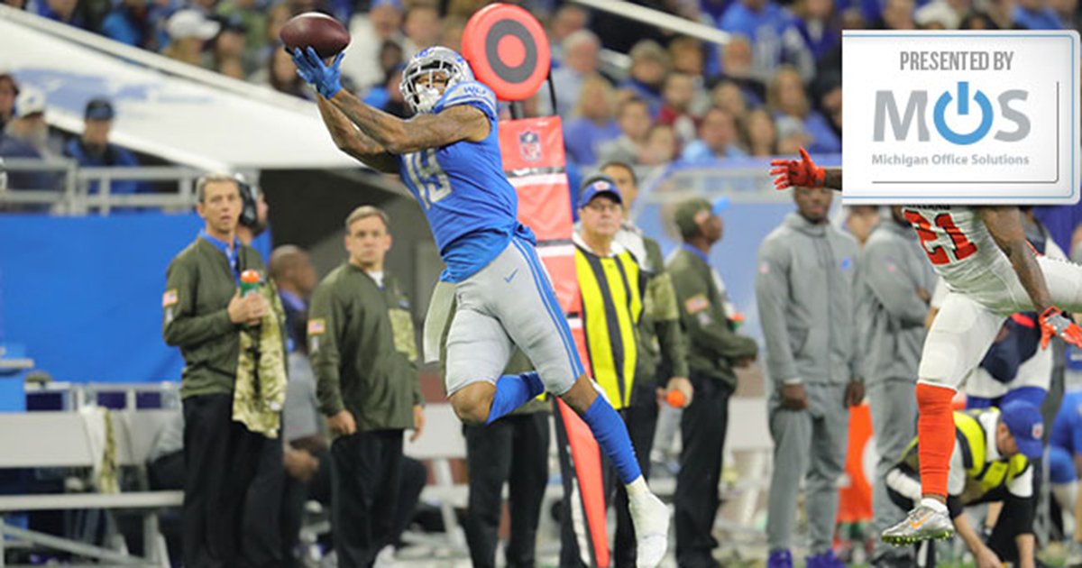 Lions's tweet photo. Second-half adjustments help spur offense.

📰 → https://t.co/7EnwSD2WmB https://t.co/1bGnHKPbue