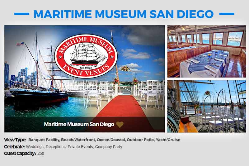SoCalWeddingX's tweet image. The Maritime Museum - San Diego, Southern California

San Diego @EventVenuesSD