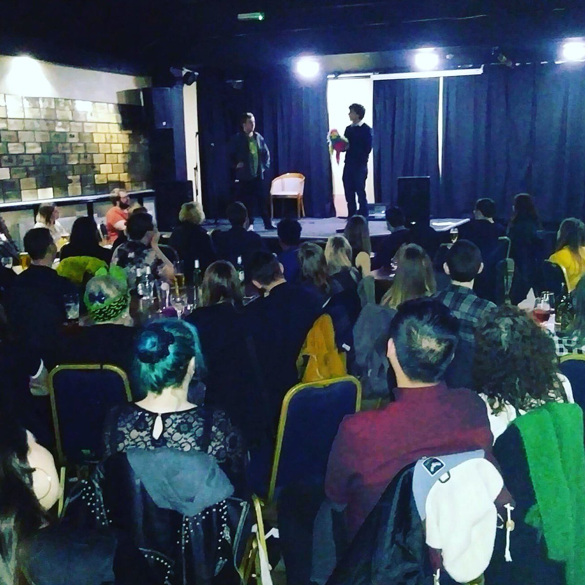 It's us performing at the LRB Comedy Night!