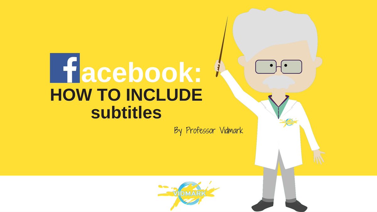 VidmarkMedia's tweet photo. How to make subtitles on #Facebook https://t.co/X8U5SSuPVG #business #DigitalMarketing #VIDMARK #VideoMarketing #SocialMediaMarketing #video https://t.co/HCvnxWGuaj