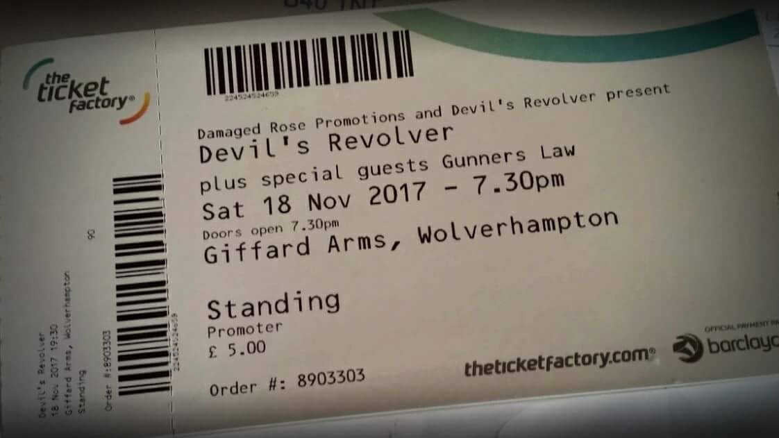 DevilRedRocks's tweet photo. This Saturday at The @giffardarms . Get your tickets asap.. @TicketWeb or any band member https://t.co/lQ0m1STlEI