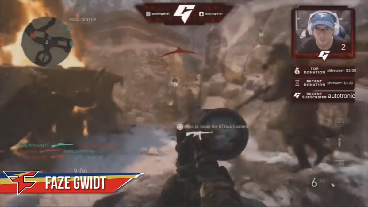 its_panzer's tweet photo. @GwidT so like are you officially back in @FaZeClan https://t.co/MNdbh9P0gU