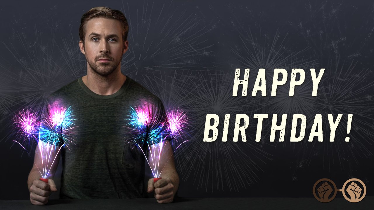 Happy Birthday, Ryan Gosling! The incredibly talented Canadian actor turns 37 today! 