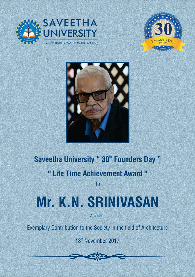 Saveetha University tweet media