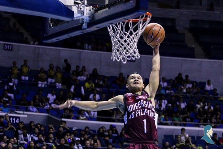 tinigngplaridel's tweet photo. BREAKING: Fighting Maroon Juan Gomez De Liaño is awarded Rookie of the Year for the Men's Basketball Tournament of #UAAPSeason80!!! https://t.co/e1LxB5TnWi