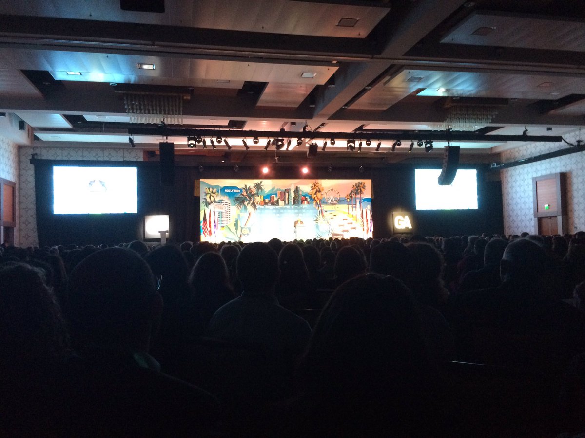 JulietGlaser's tweet photo. Opening plenary at #JFNAga #JewishDayton https://t.co/1GKEllphD1