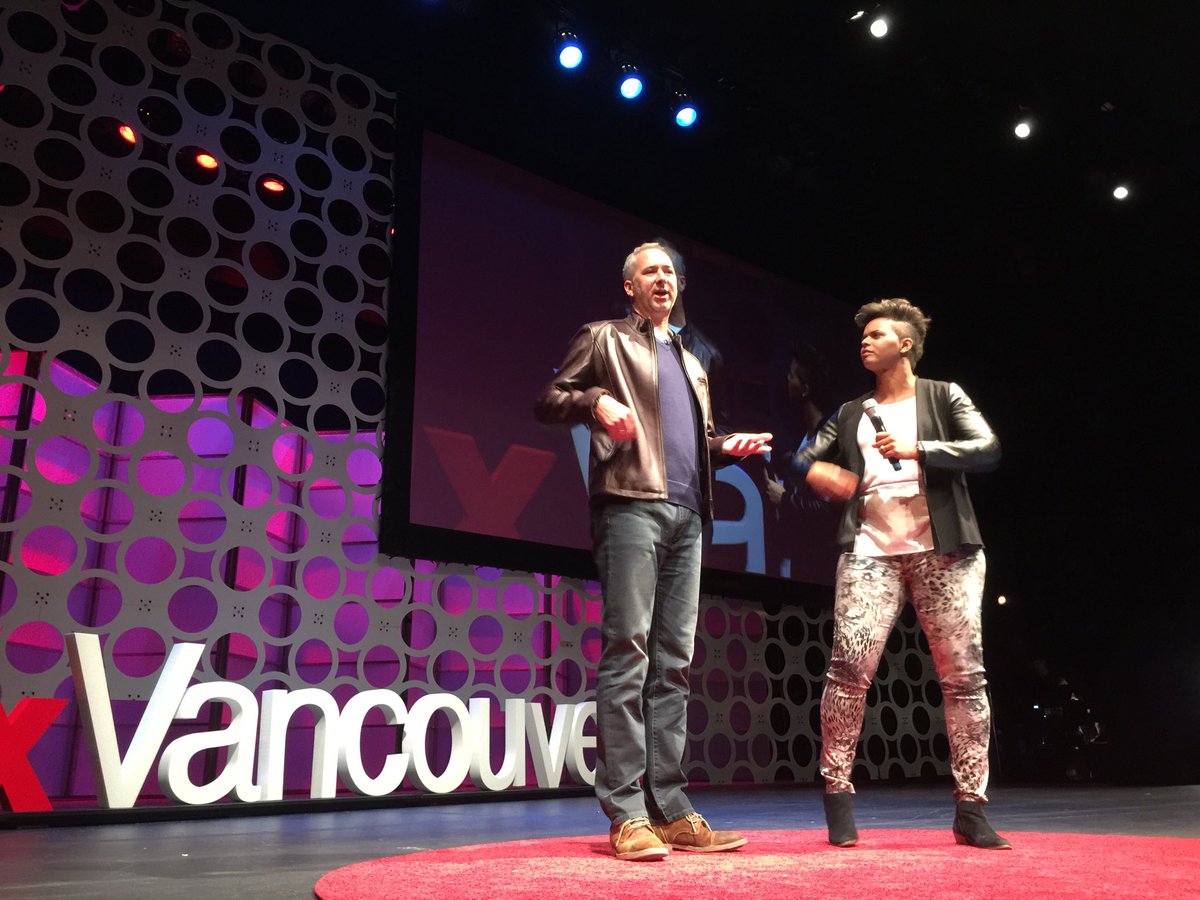 RolandFlutet's tweet photo. HUGE #TEDxVan today. So many local talented leaders. You are a key contributor in defining the identity our city is so cruelly missing πππ https://t.co/fZ4IWXmfPA