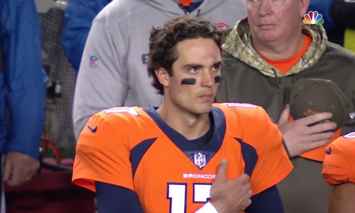 smokd_salmon's tweet image. Starting QB for Broncos tonight #NEvsDEN