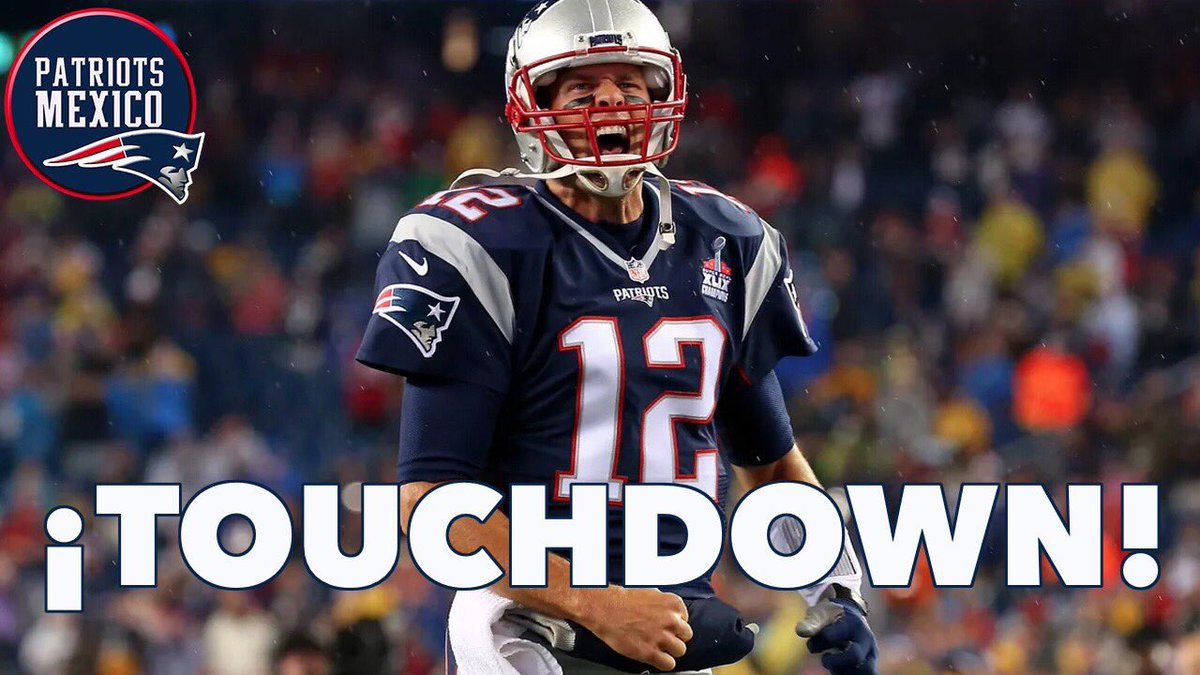 Somospats_'s tweet photo. ¡TOUCHDOWN! 
Brady a Burkhead los #Patriots se van arriba en el marcador 7-0 https://t.co/mrhs3OIMzl