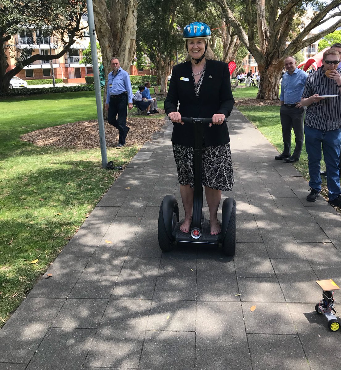 la_warren's tweet photo. There’s more than just having #segway fun at the #EngineeringShowcase #studentledprojects #greatresearch @UNSWEngineering @UNSW https://t.co/UAMu4bcuzN