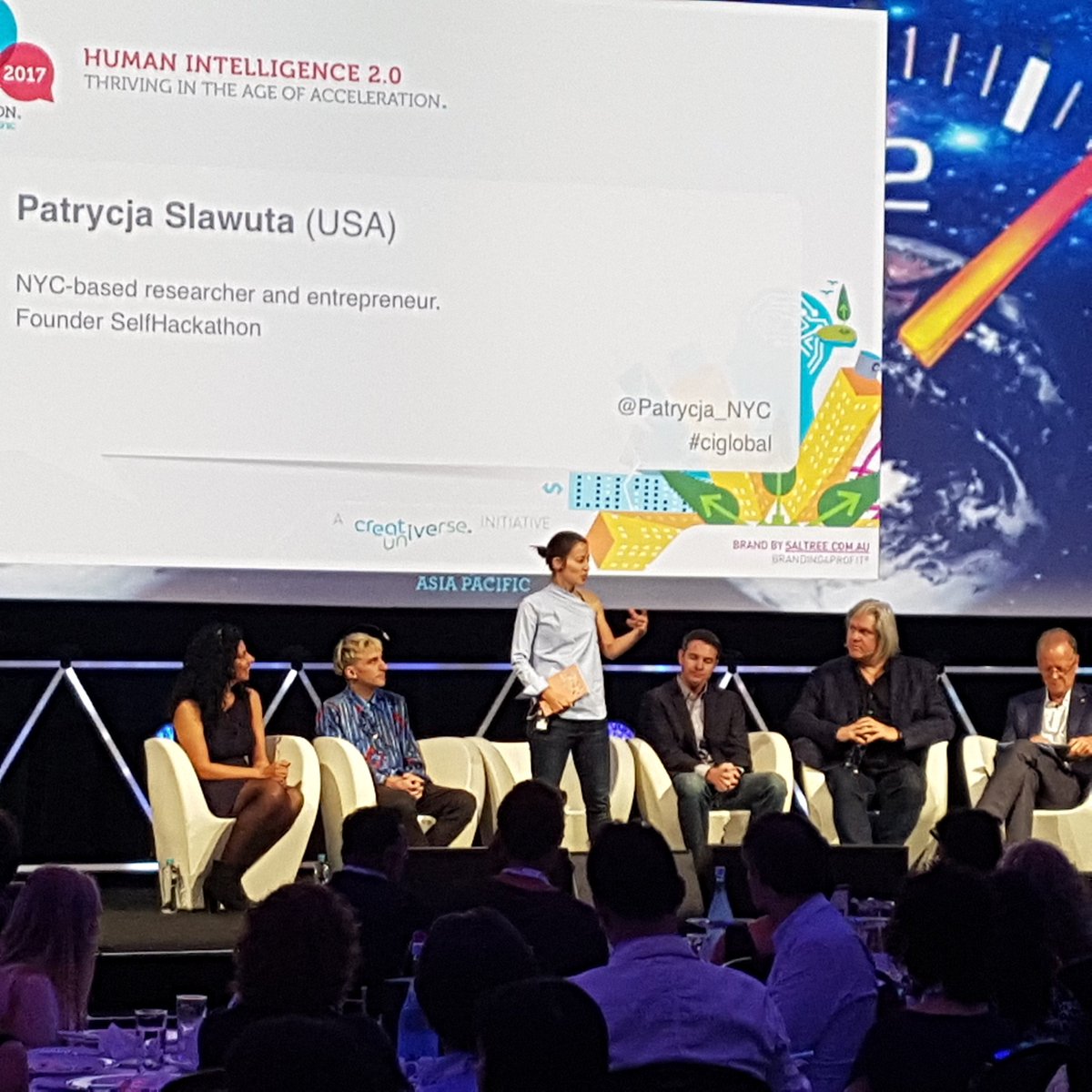 VPPhilip's tweet image. How we use our greatest resource, the human mind, is a choice we can make between dark and hope/light; you are only as fast as the slowest part of you says @Patrycja_NYC @CInnovation #ciglobal #psychtech #innovation #Melbourne