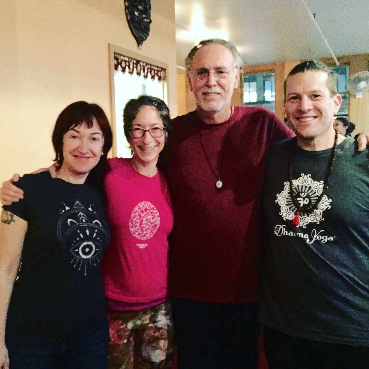 Olika201's tweet photo. Practice to be the witness, without making attitude to what you are witnessing. After kirtan with #KrishnaDas in #DharmaYogaNYC https://t.co/TkKFxHfDQg