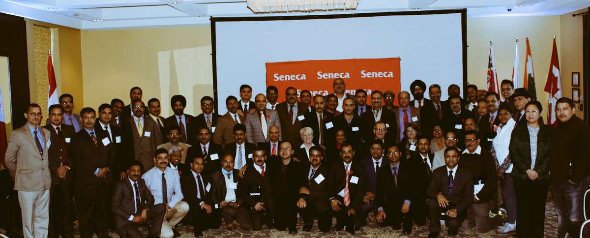 GlobalPrashant's tweet photo. Consul General of India @dineshbhatia & @SenecaCollege VPA @LSchollen awarded certificates to 60 Senior Govโt of India Officers who completed international training on Public Sector Financial Mgt in Canada. #senecago ๐ฎ๐ณ๐จ๐ฆ https://t.co/egUJ4Nu3rs