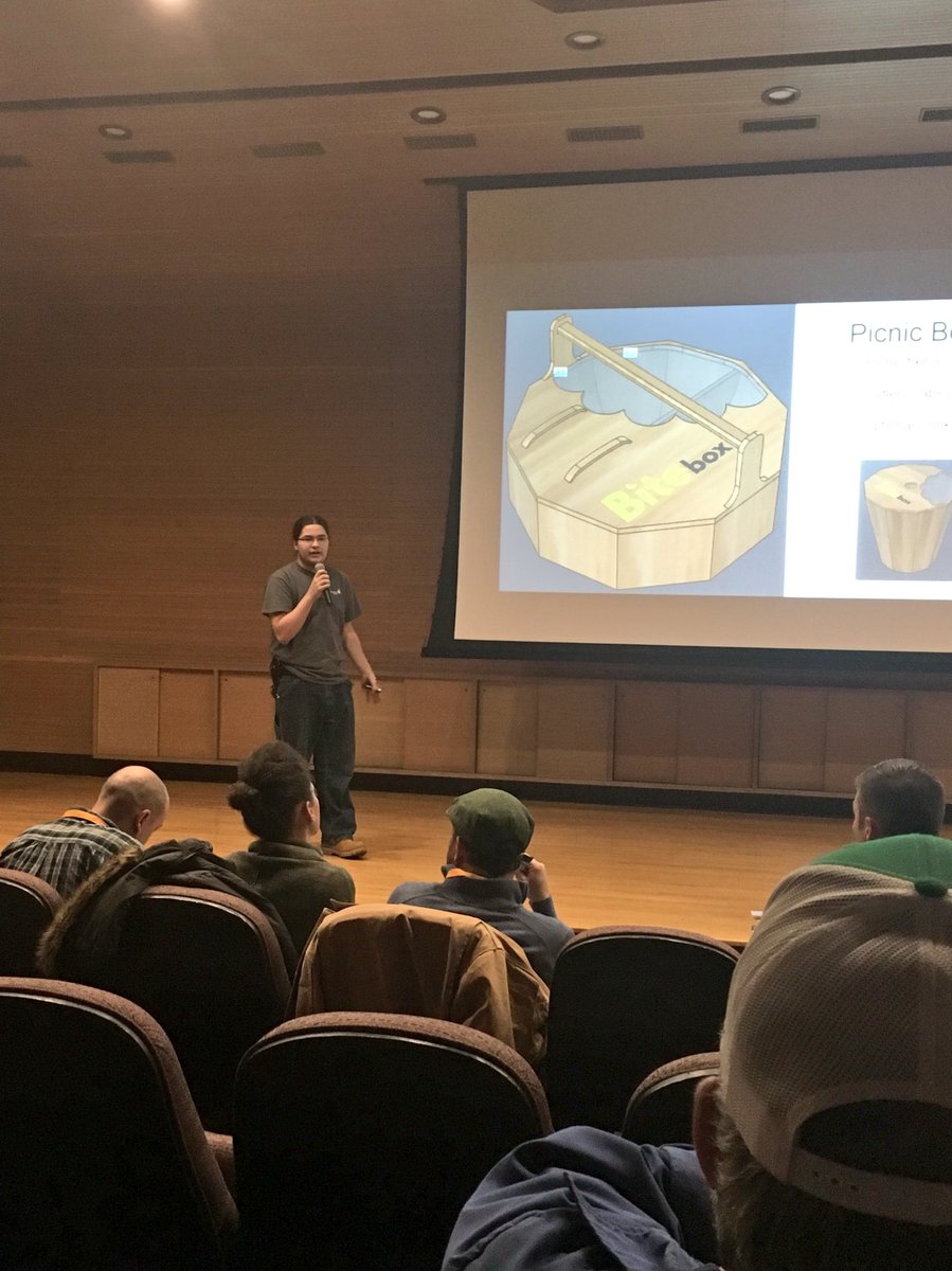 Zach presenting for BiteBox, great job! <a href="/swspokane/">SWSpokane</a> #SpoSW <a href="/RiverPtAcademy/">Riverpoint Academy</a>