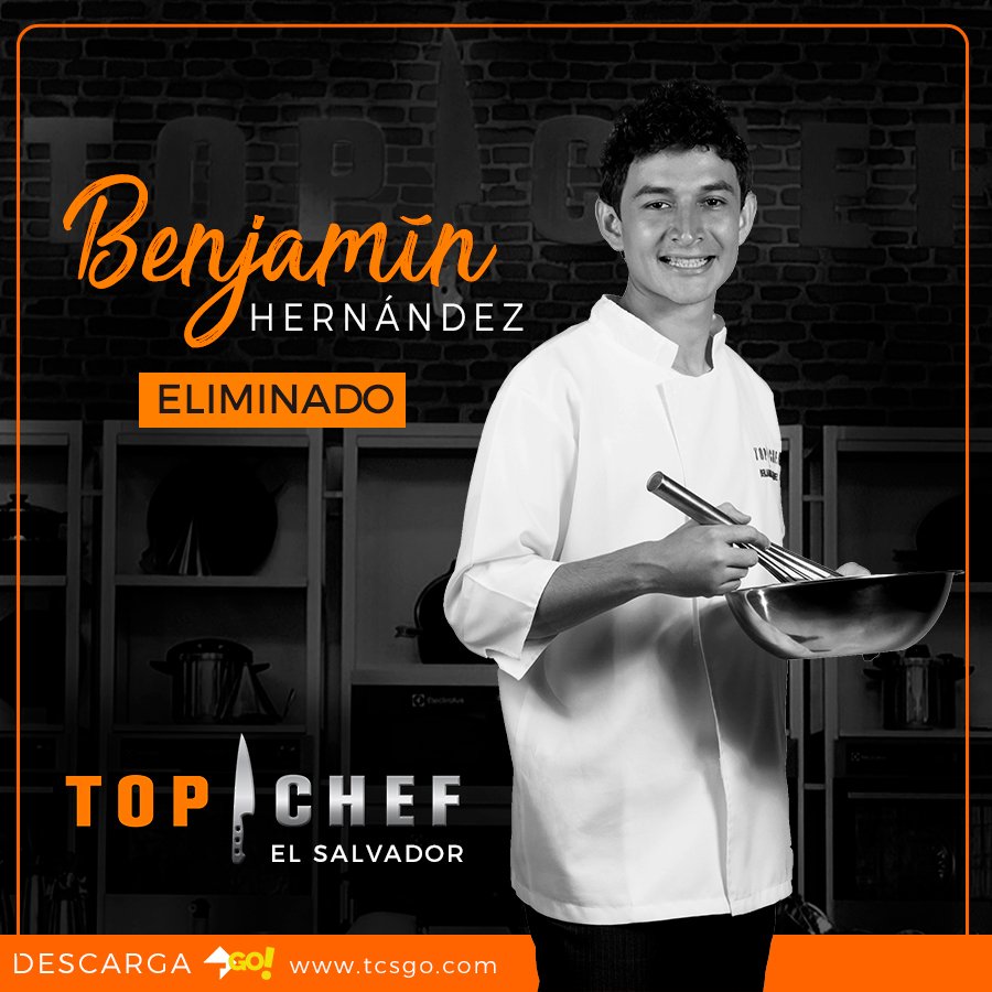 TopChefSV's tweet photo. ¡Sigue cumpliendo tu sueños @BenjaTopChef ! 
Fuiste un gran participante en las cocinas de #TopChefSV, que mantequilla te acompañe siempre en todos los lugares donde cocines. Bendiciones y éxitos siempre. https://t.co/zZ4cSgTnSH