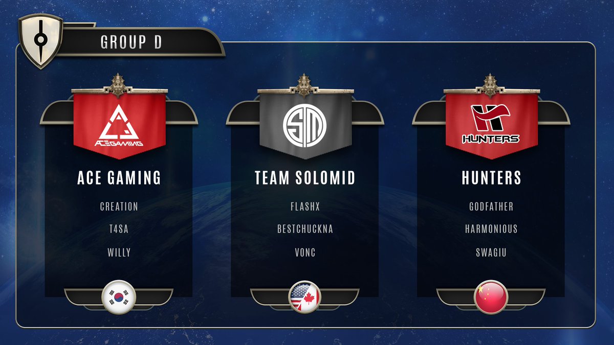 vaingloryesport's tweet photo. #VaingloryWorlds Group D announced https://t.co/0WN4hiQ2Rk