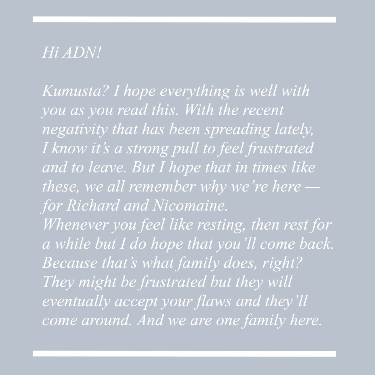 DearADN's tweet photo. To: ADN

#ALDUBPangako https://t.co/vrpGpvnaCY