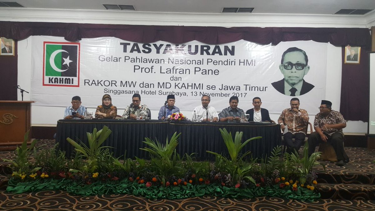 Alhamdulillah bs bersilaturahmi dgn Warga KAHMI se Jawa Timur...