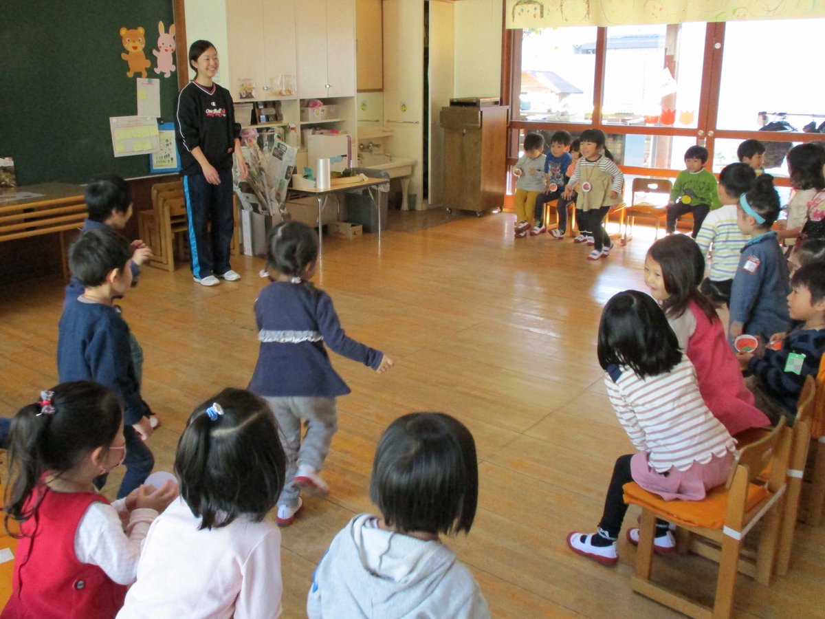 山梨学院幼稚園 公式 Twitterissa お別れ会 先月から3週間来ていた実習生 本短期大学保育科学生 とのお別れ会をしました 一緒にゲームをしたり パネルシアターや劇を見せてもらったりして 子どもたちは素敵なひとときを過ごせたようです T Co 山梨学院幼稚園 公式 Twitterissa お別れ会 先月から3週間来ていた実習生 本短期大学保育科学生 とのお別れ会をしました 一緒にゲームをしたり パネルシアターや劇を見せてもらったりして 子どもたちは素敵なひとときを過ごせたようです T Co