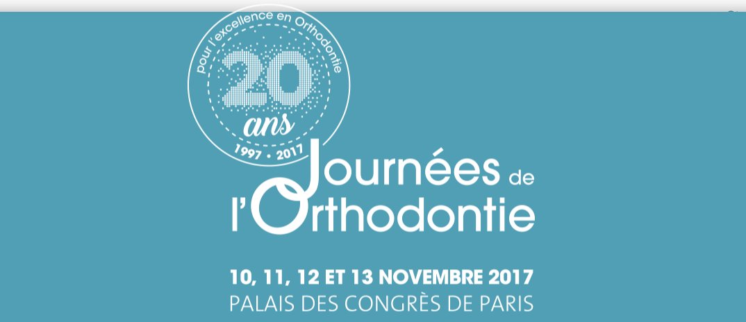 VeilleActSante's tweet photo. #JO2017 Les 20èmes journées de l’Orthodontie se poursuivent aujourd'hui au Palais des Congrès de Paris. https://t.co/nxkDOPWYLT. https://t.co/8SsAigtHH9