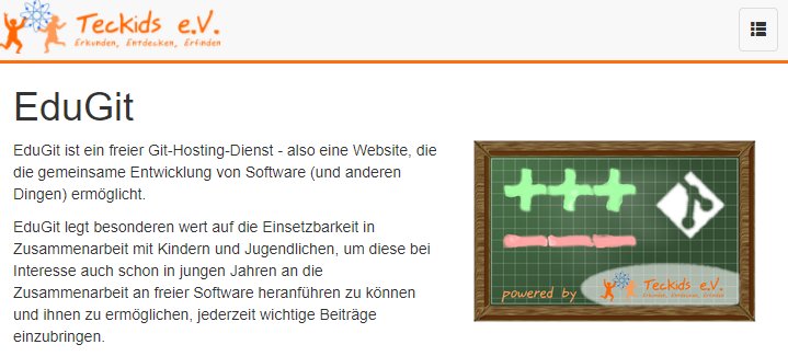 Papiercomputer's tweet photo. EduGit https://t.co/kdhdaorC8N von @teckids_eV bietet #Git Funktionalitäten speziell für die Anforderungen von #Informatikunterricht - gut für #Teamarbeit an größeren #Softwareprojekt|en https://t.co/Iu7bLjOkZU