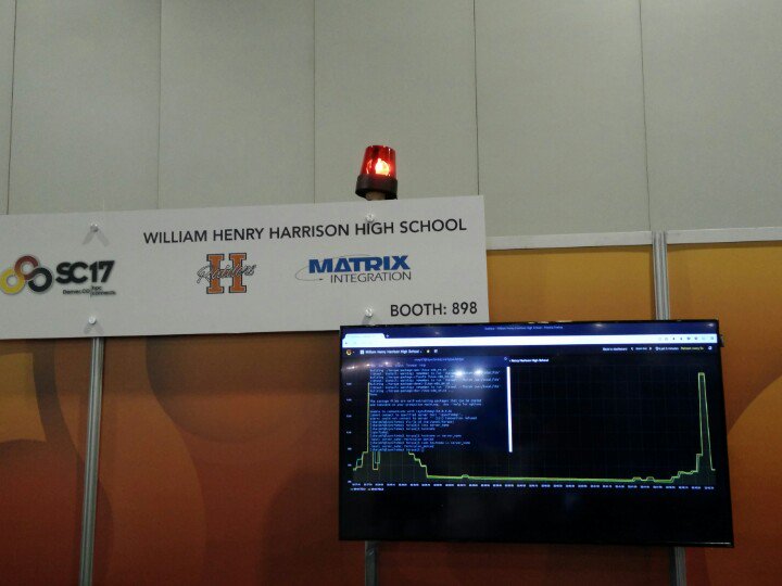 NobisTartaris's tweet image. You haven't tasted @SCCompSC until you tripped the power meter! Harrison team embraces #HPC at #SC17 @Supercomputing @RaiderUpdates #3kW