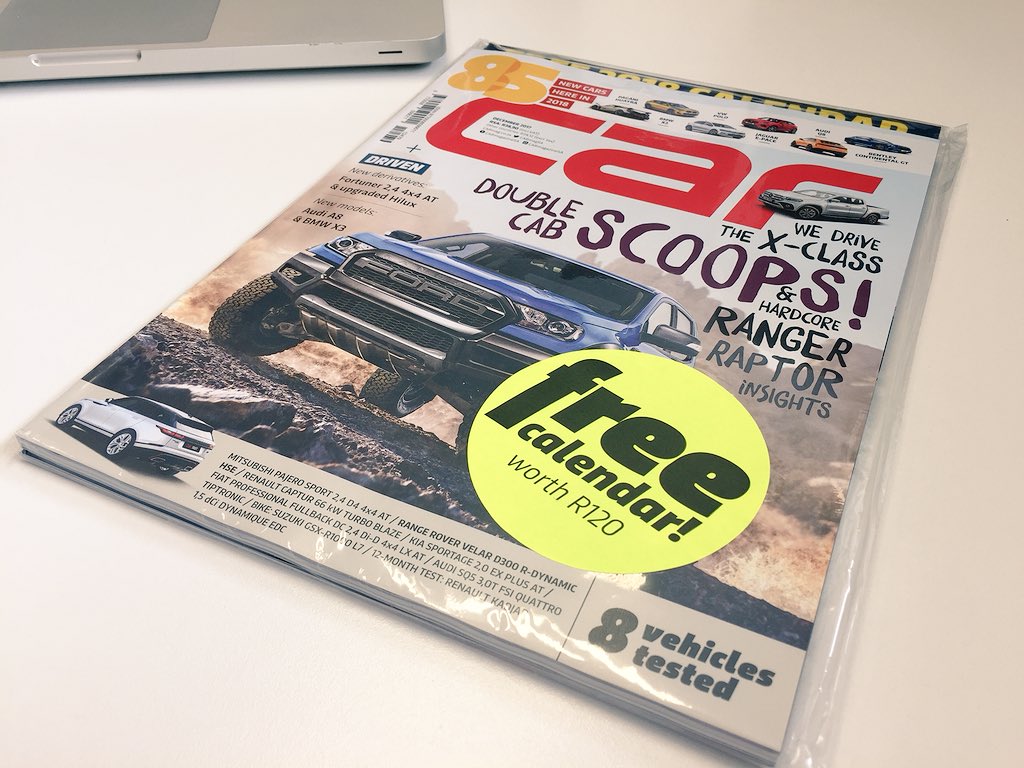 IanMcLaren76's tweet image. Nice way to start the week. Advanced copy of the jam-packed December issue of @CARmagSA. On shelves next week
