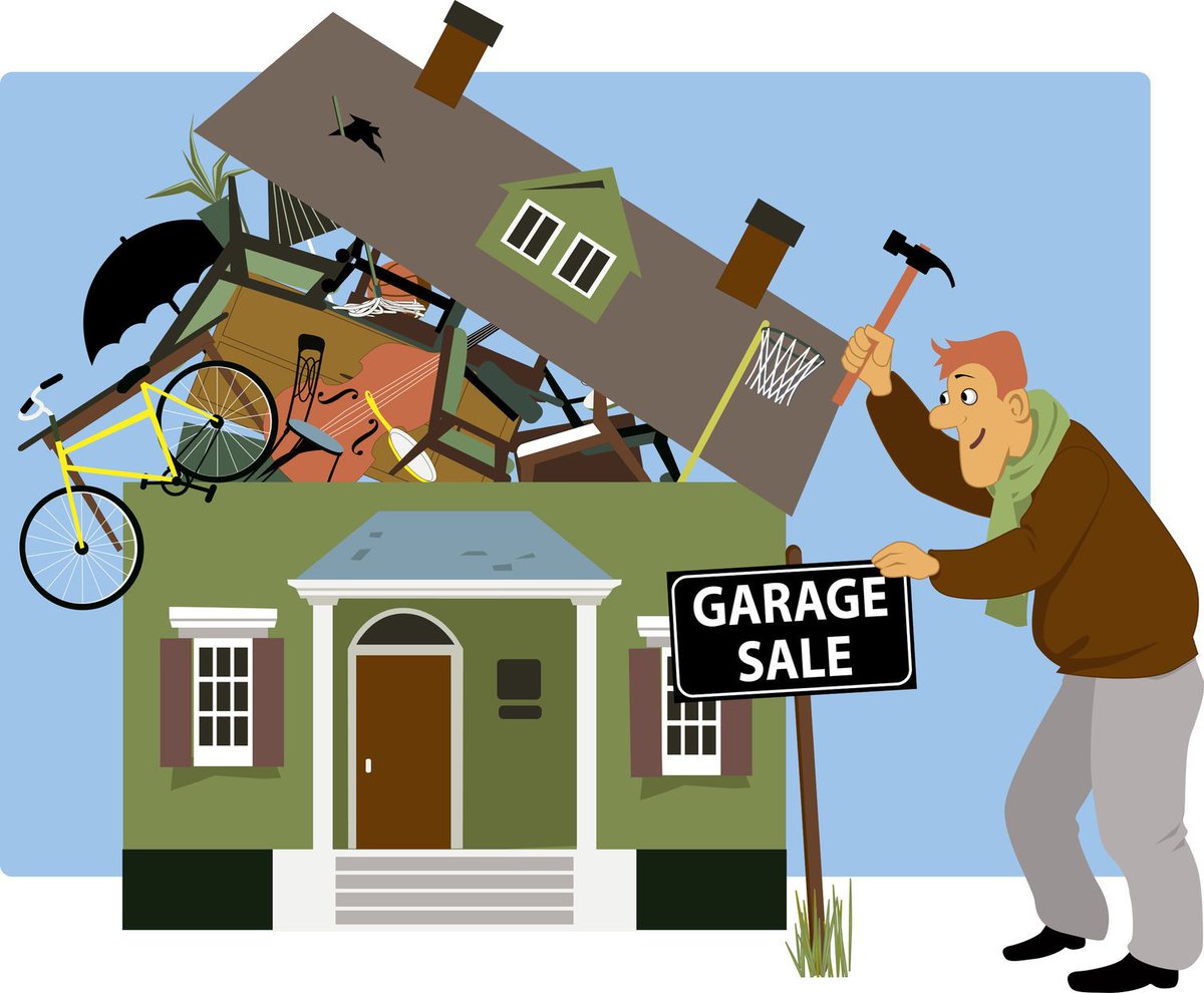 official_movers's tweet photo. Holding a successful garage sale prior to a big move can be a great way to get rid of unnecessary clutter and make your move much easier. A garage sale also offers a great way to earn extra cash to help pay for a moving company. #Mondaymovetip
#movers https://t.co/DLwdEfYxuh
