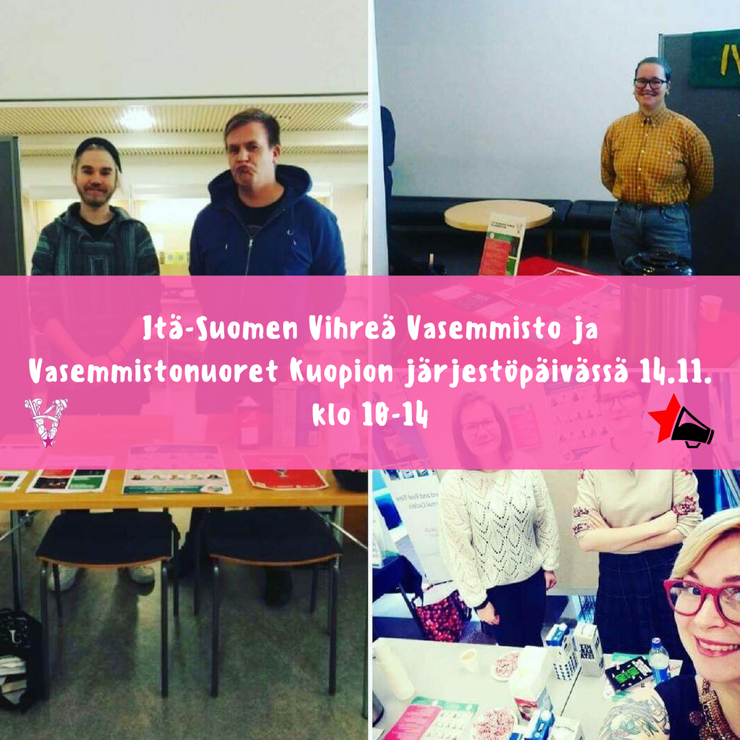 IViVa_GLEF's tweet photo. Huomenna ollaan tavattavissa Vanun kanssa Kuopiossa! #ISYY #järjestöpäivät https://t.co/Apw9ONAiIZ