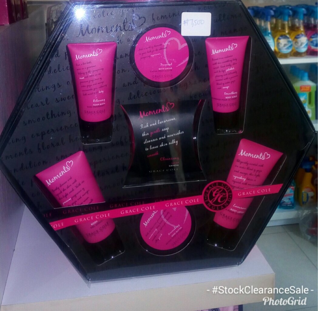 HouseholdMax's tweet photo. Great News! HHMStockClearanceSale.
Shop 15units of Grace Cole Moments at 50% the original price. Here's your chance to buy ahead of Christmas. Call us now!  08099999251. 
#IkoyiStore https://t.co/EBXFVLrqvq