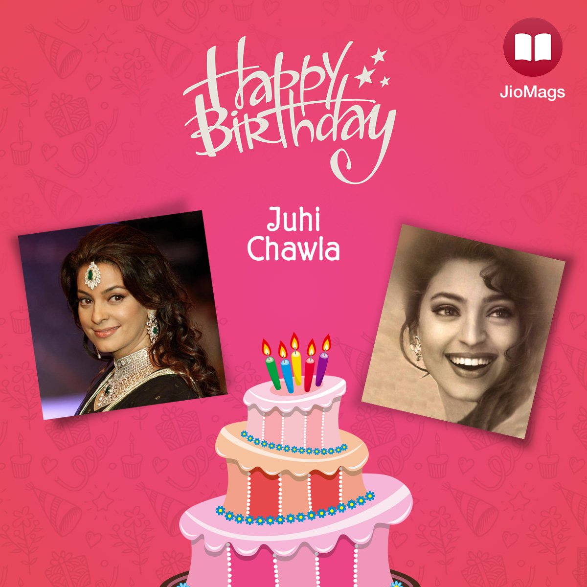 JioMags wishes Juhi Chawla a very Happy Birthday   