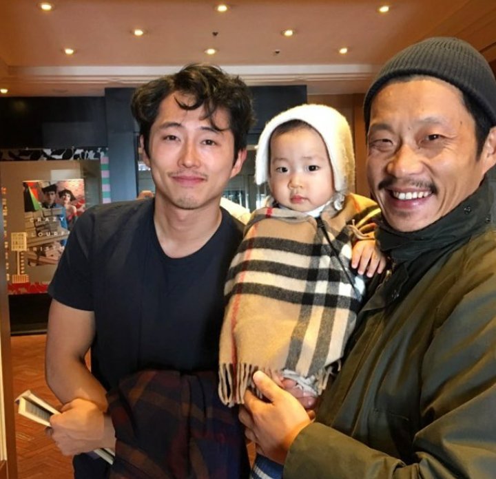 NEW picture of Steven Yeun!